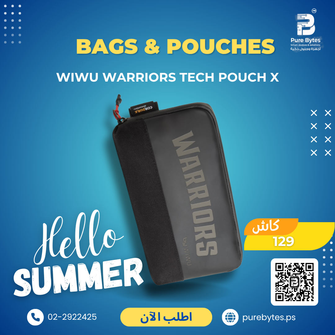 WiWU Warriors Tech Pouch X | Bags & Pouches - WiWU