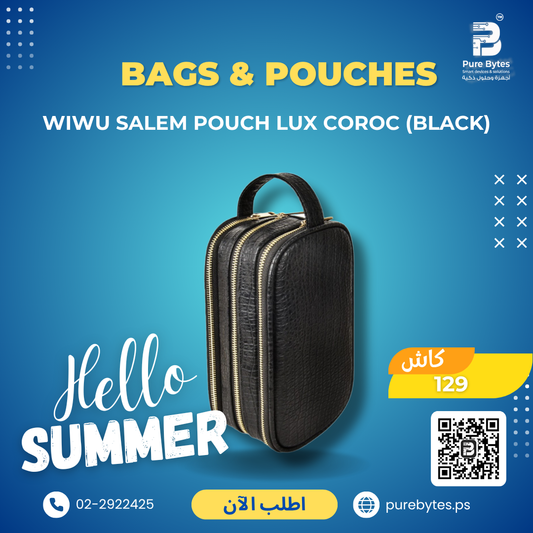 WiWU Salem Pouch LUX Coroc (Black) | Bags & Pouches - WiWU