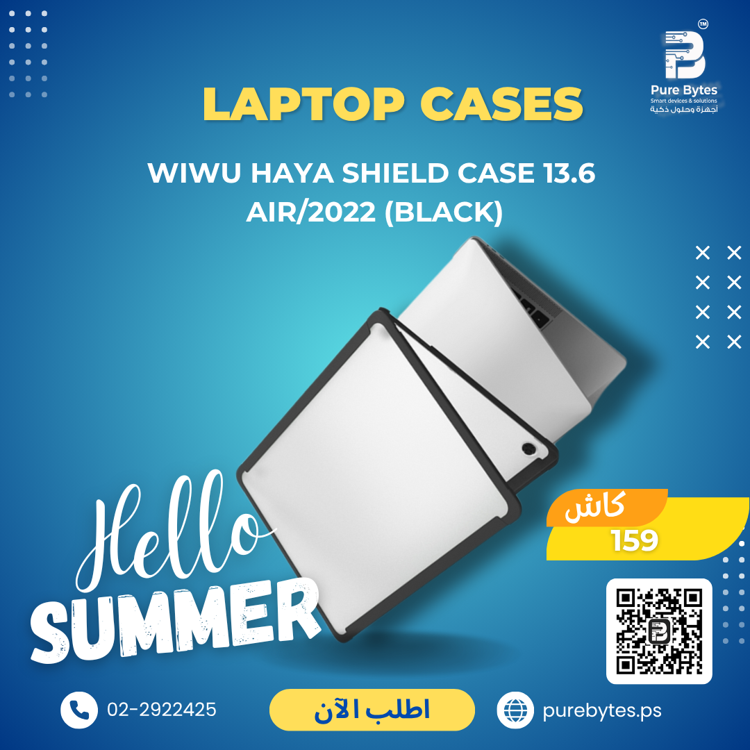 WiWU Haya Shield Case 13.6 Air 2022 (Black) | Laptop Cases - WiWU