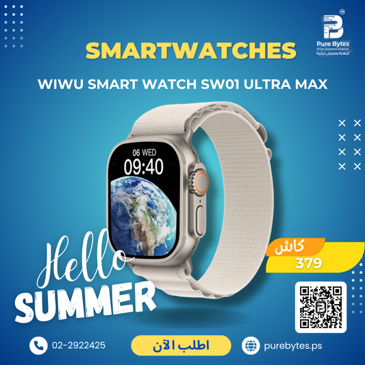 WiWU Smart watch SW01 Ultra MAX | Smartwatches - WiWU