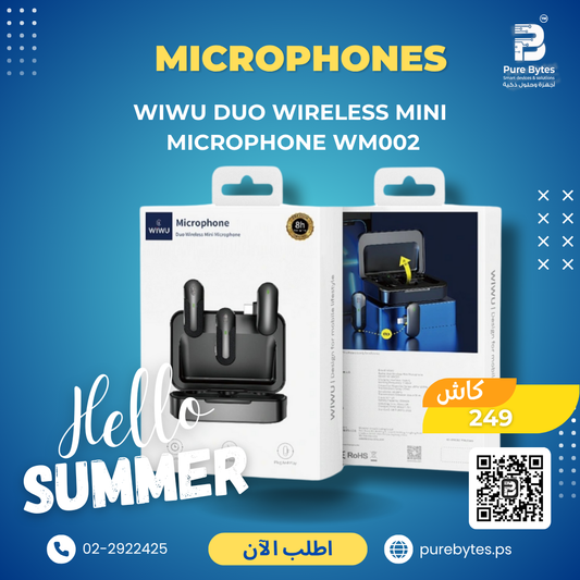 WiWU Duo Wireless Mini Microphone WM002 | Microphones - WiWU