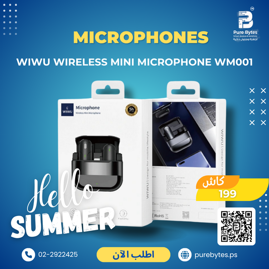 WiWU Wireless Mini Microphone WM001 | Microphones - WiWU