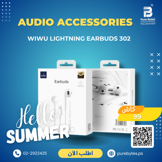 WiWU lightning Earbuds 302 | Audio Accessories - WiWU