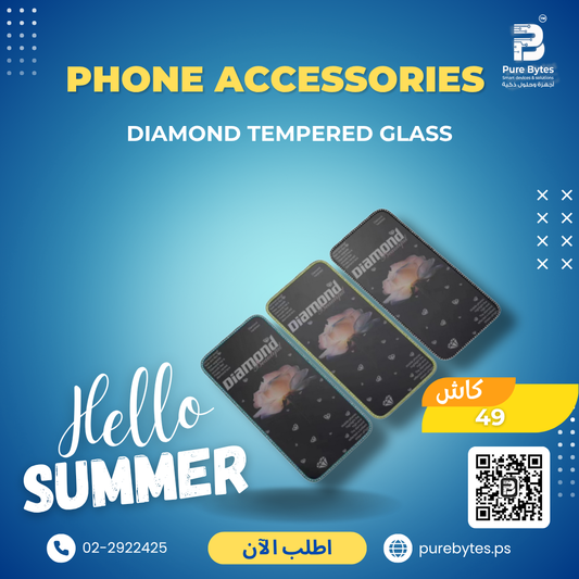 DIAMOND TEMPERED GLASS | Phone Accessories - Diamond
