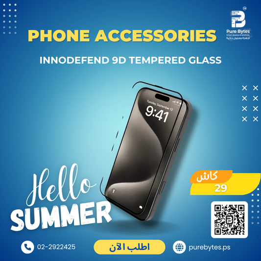 INNODEFEND 9D TEMPERED GLASS | Phone Accessories - INNODEFEND