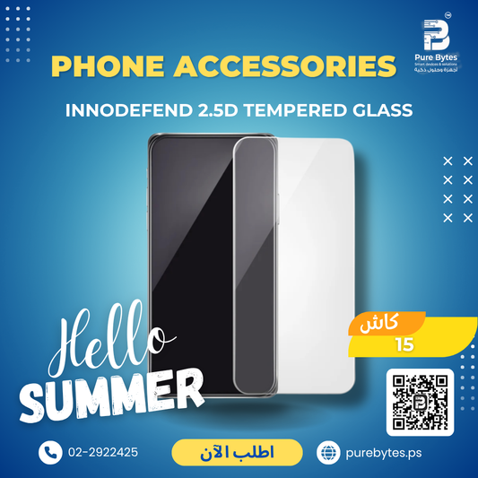 INNODEFEND 2.5D TEMPERED GLASS | Phone Accessories - INNODEFEND