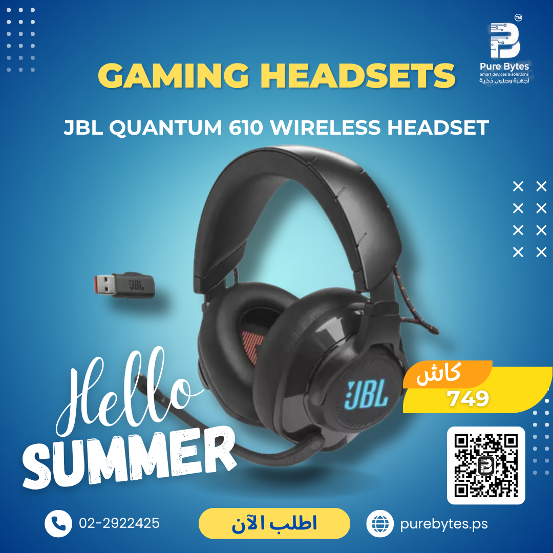 JBL Quantum 610 Wireless Headset | Gaming Headsets - JBL