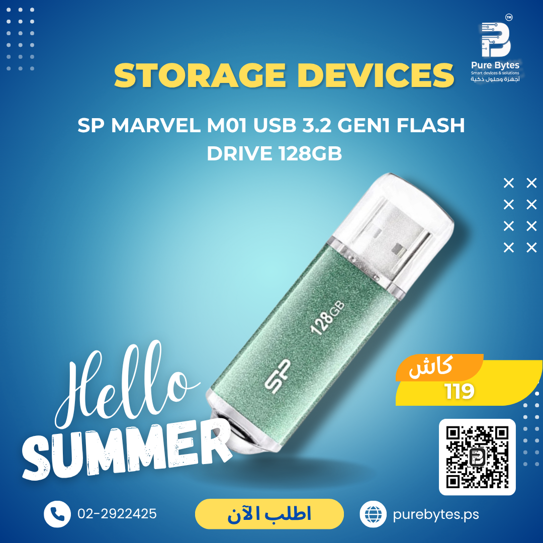 SP Marvel M01 USB 3.2 Gen1 Flash Drive 128GB | Storage Devices - SP