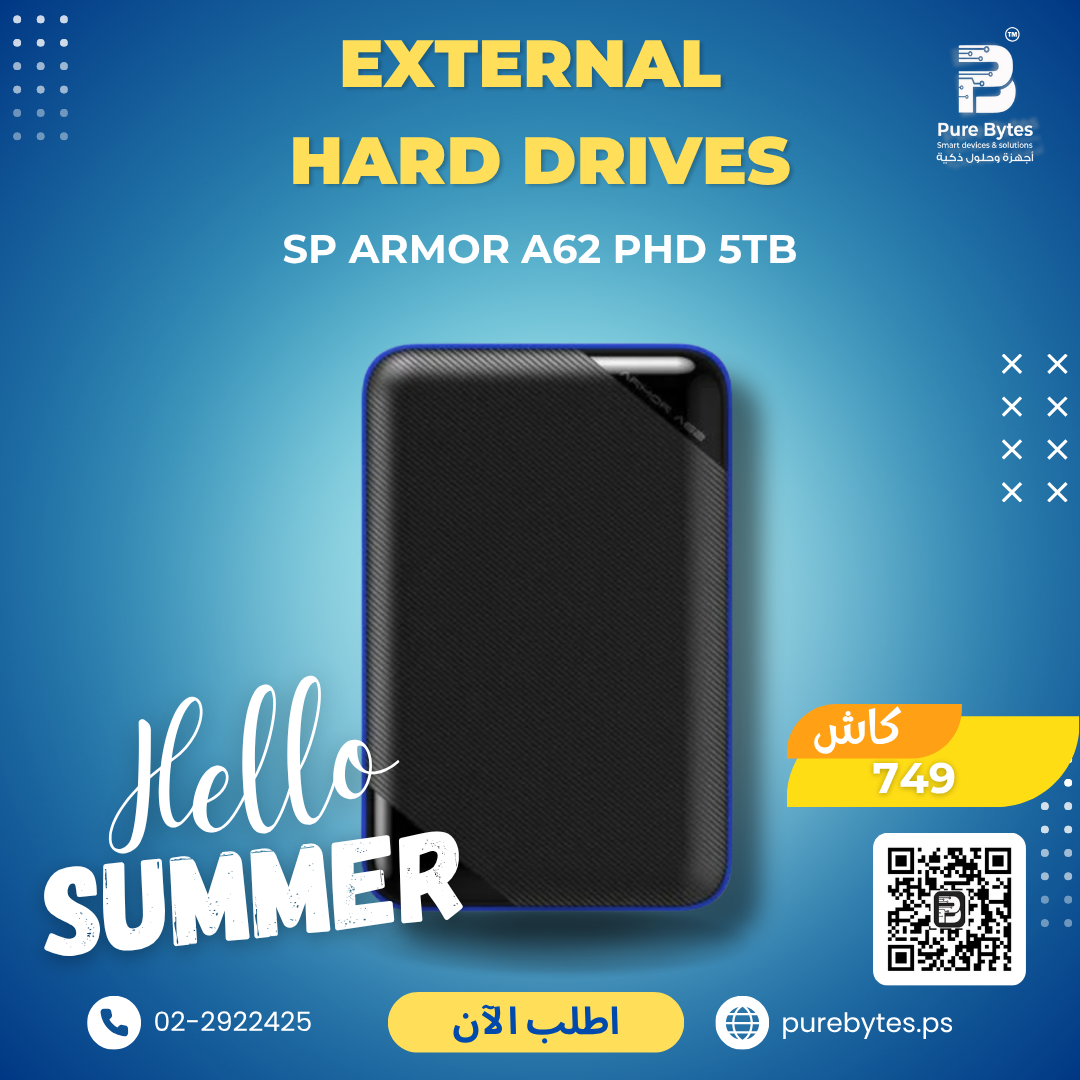 SP ARMOR A62 PHD 5TB | External Hard Drives - SP