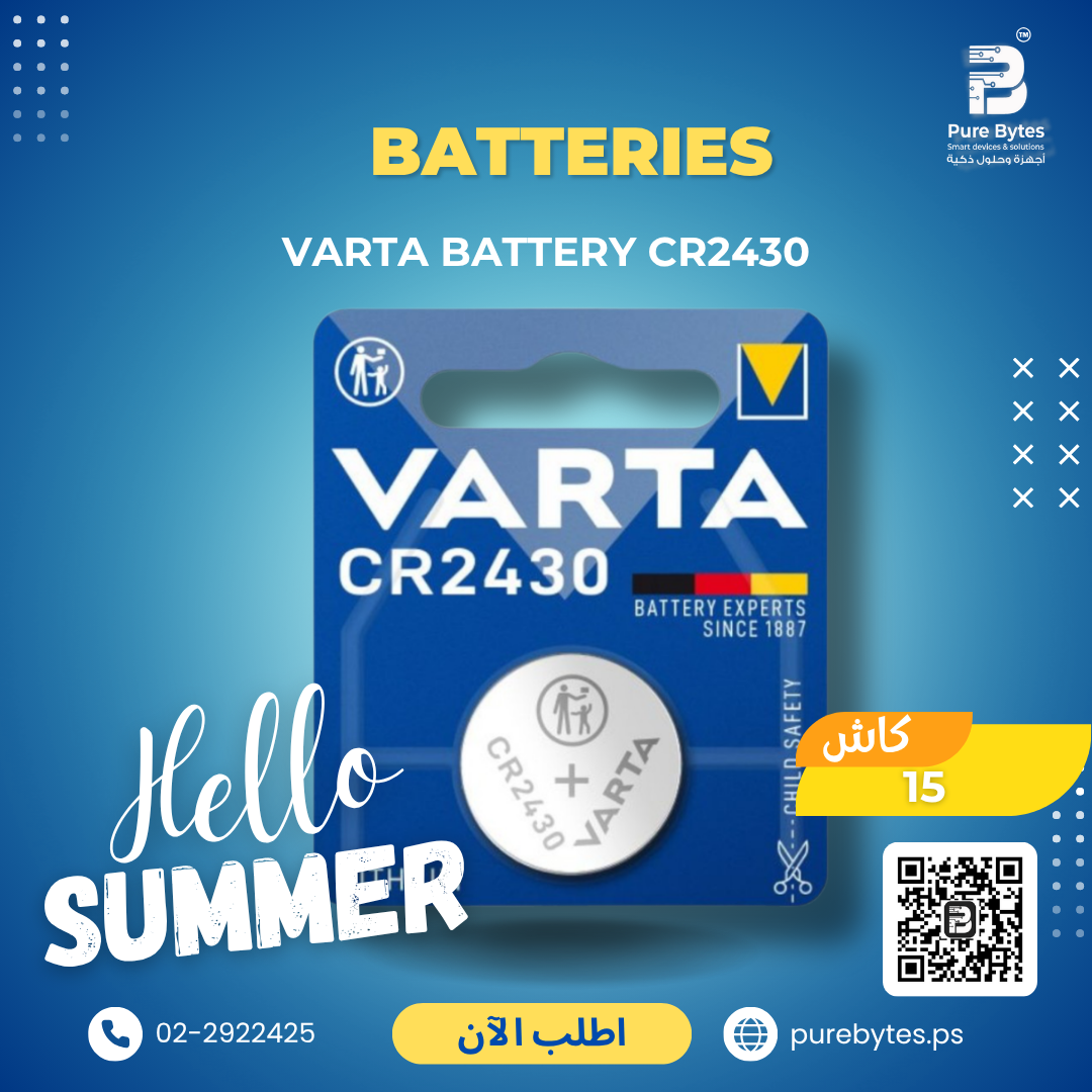 VARTA Battery CR2430 | Batteries - VARTA