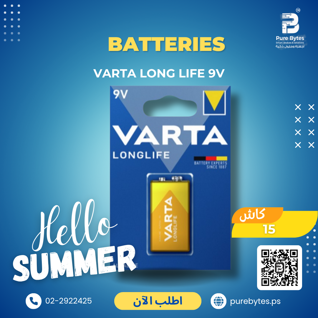 VARTA Long Life 9V | Batteries - VARTA