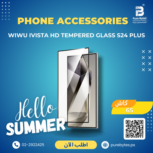 WiWU iVista HD Tempered Glass S24 Plus | Phone Accessories - WiWU
