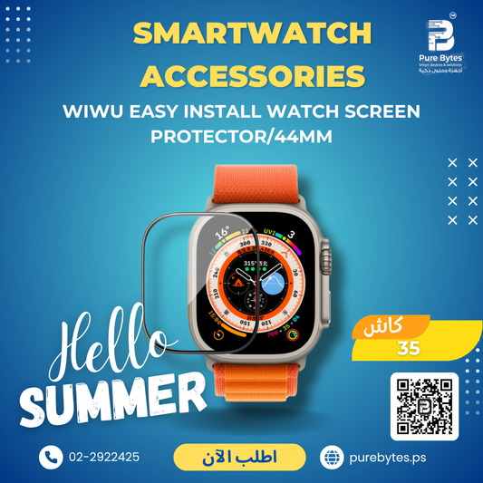 WiWU Easy install Watch Screen Protector 44mm | Smartwatch Accessories - WiWU