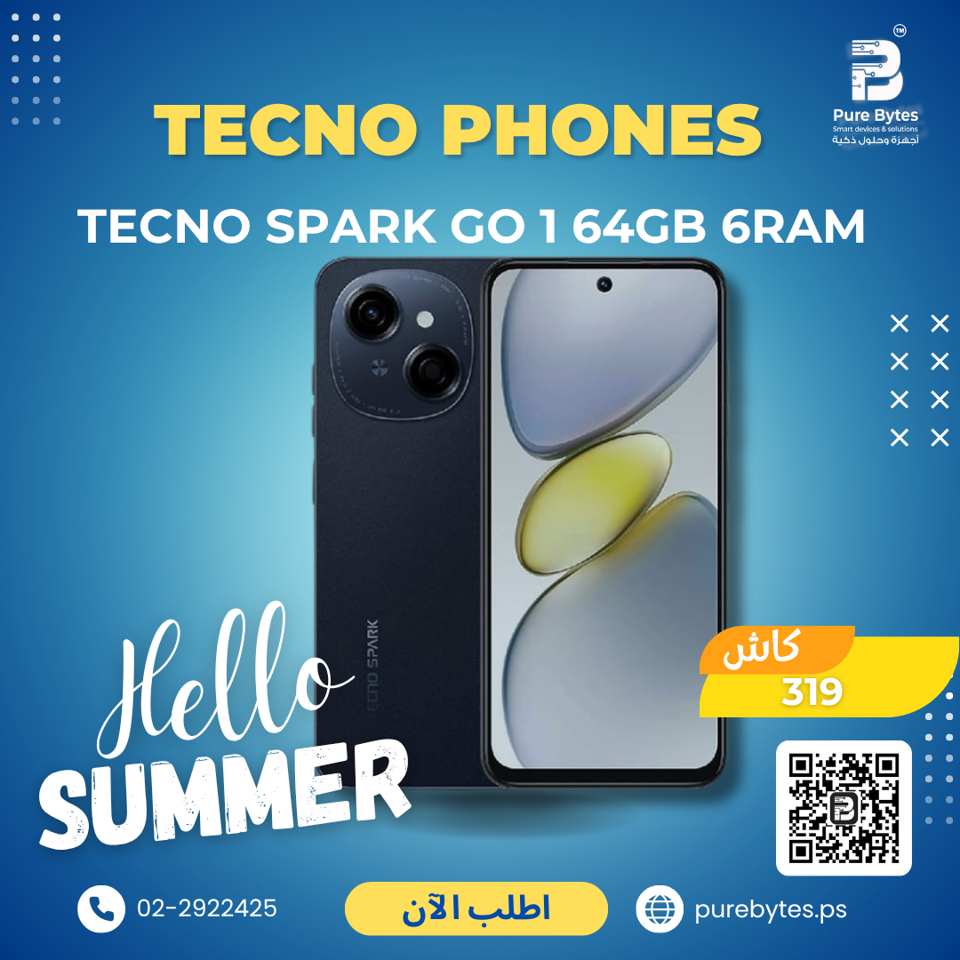 TECNO SPARK GO 1 64GB 6RAM | Mobile Phones - TECNO