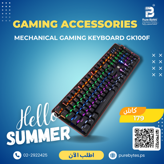 MECHANICAL GAMING KEYBOARD GK100F | Gaming Accessories - HP