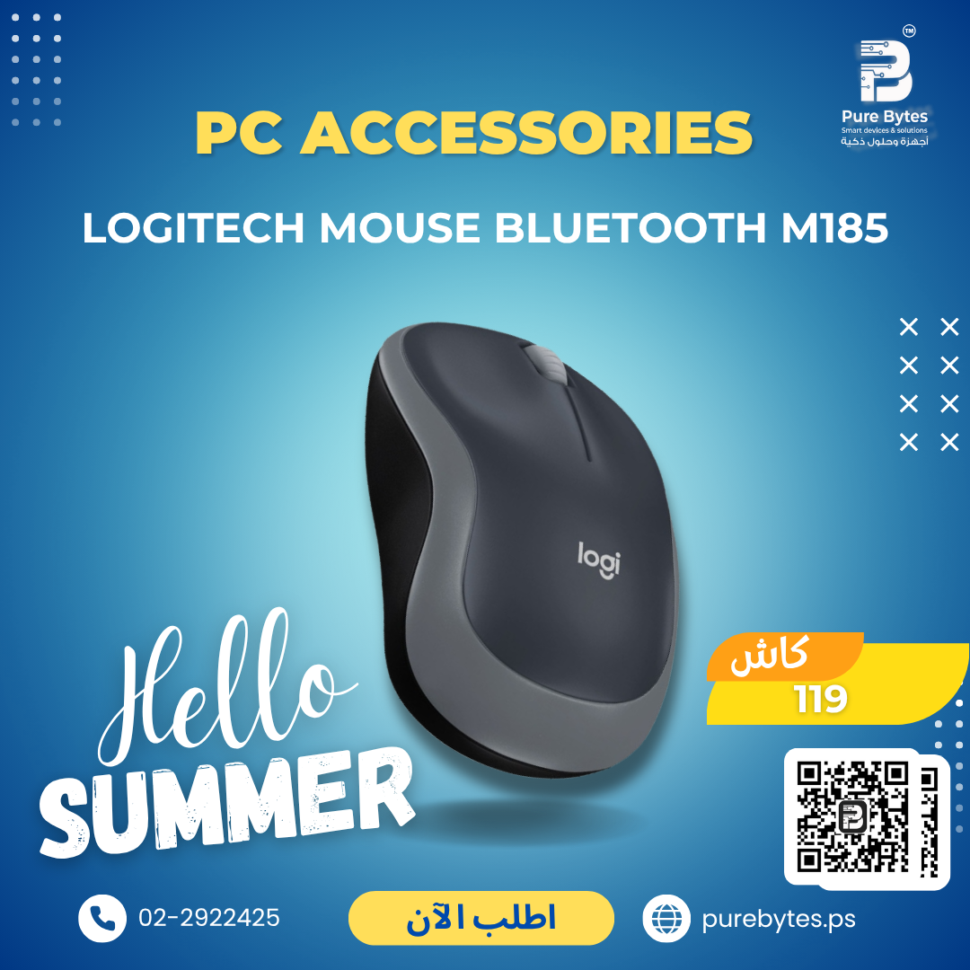 Logitech MOUSE BLUETOOTH M185 | PC Accessories - Logitech