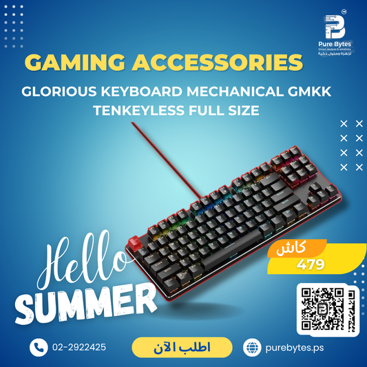 Glorious KEYBOARD MECHANICAL GMKK TENKEYLESS FULL SIZE | Gaming Accessories - Glorious