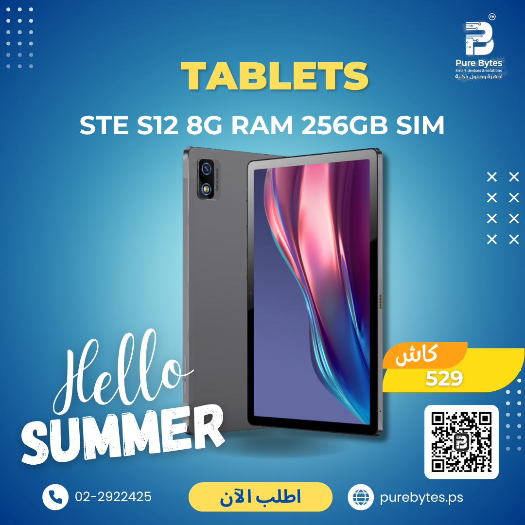 STE S12 8G RAM 256GB SIM | Tablets - STE