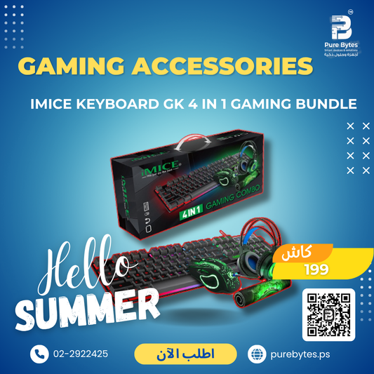iMICE KEYBOARD GK 4 IN 1 GAMING BUNDLE | Gaming Accessories - iMICE