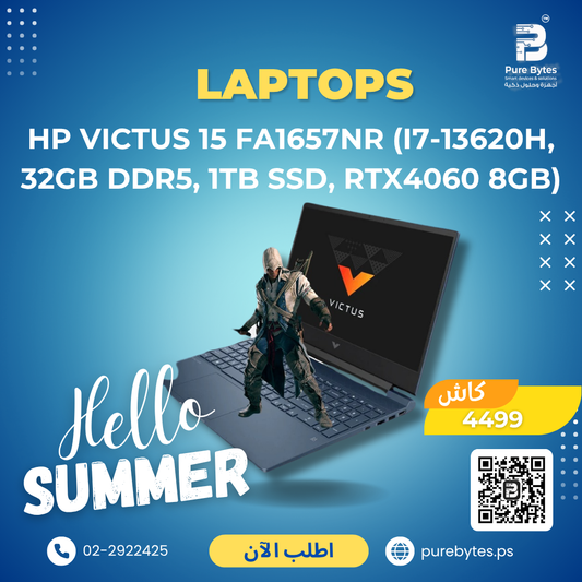 HP VICTUS 15 FA1657NR (i7 13620H, 32GB DDR5, 1TB SSD, RTX4060 8GB) | Laptops - HP