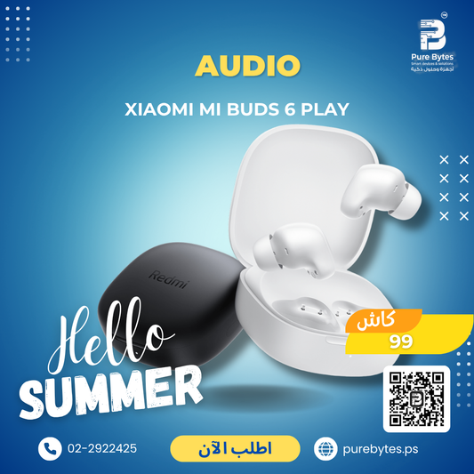 XIAOMI MI BUDS 6 PLAY | Audio - Xiaomi
