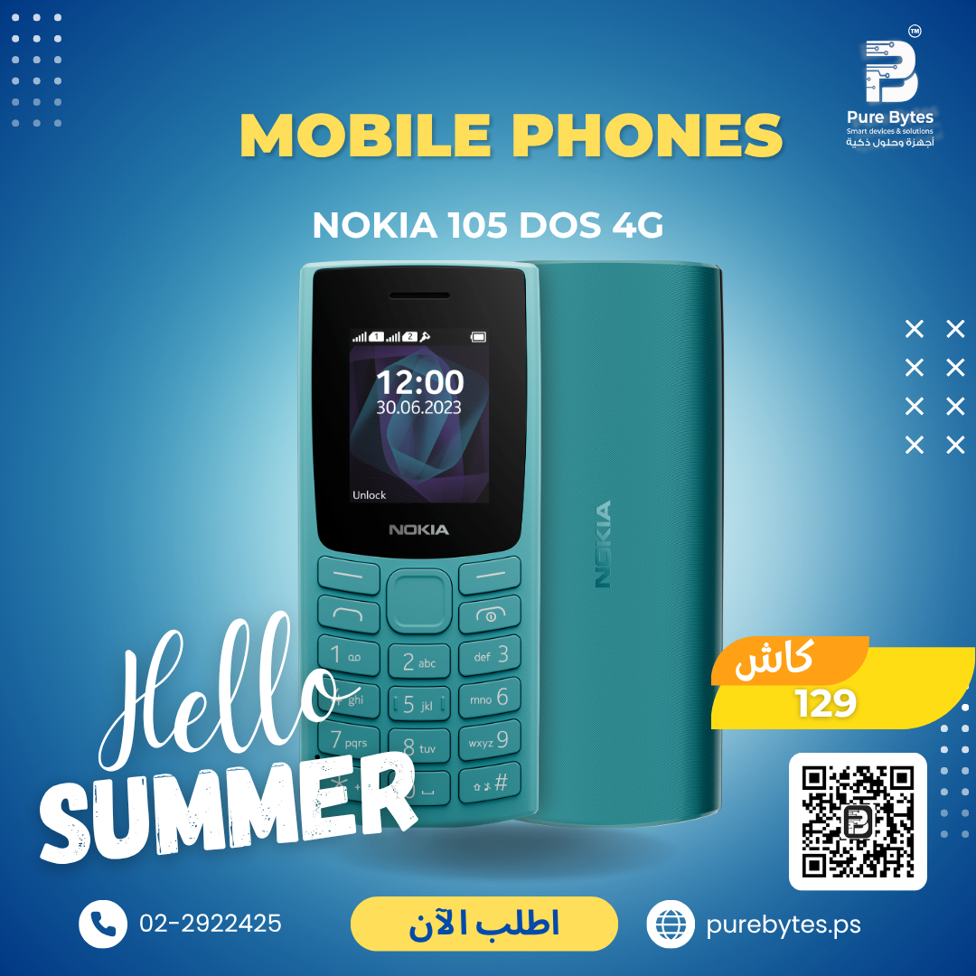 NOKIA 105 DOS 4G | Mobile Phones - Nokia