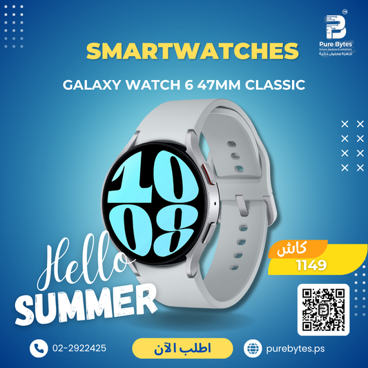 GALAXY WATCH 6 47MM CLASSIC | Smartwatches - Samsung