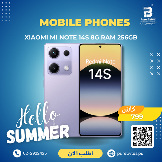 XIAOMI MI NOTE 14S 8G RAM 256GB | Mobile Phones - Xiaomi