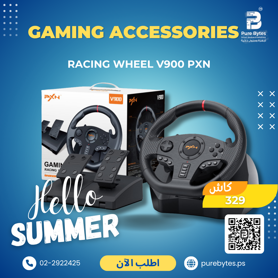 RACING WHEEL V900 PXN | Gaming Accessories - PXN