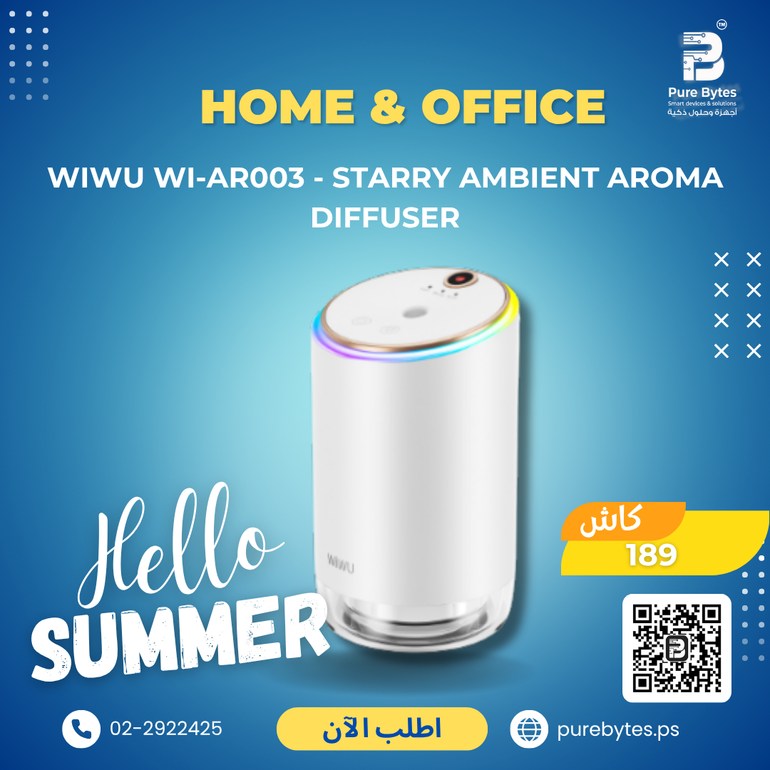 product 343.png WIWU WI AR003 STARRY AMBIENT AROMA DIFFUSER | Home & Office - Wiwu