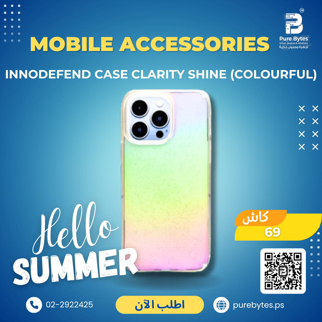 product 353.png INNODEFEND Case Clarity Shine (Colourful) | Mobile Accessories - INNODEFEND