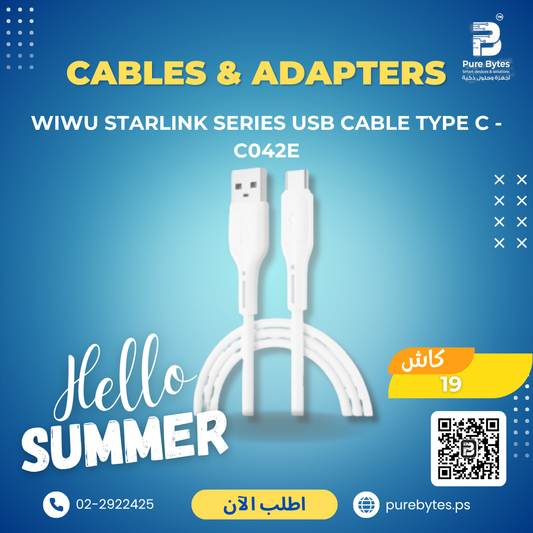 product 367.png WiWU Starlink Series USB Cable Type C   C042E | Cables & Adapters - WiWU