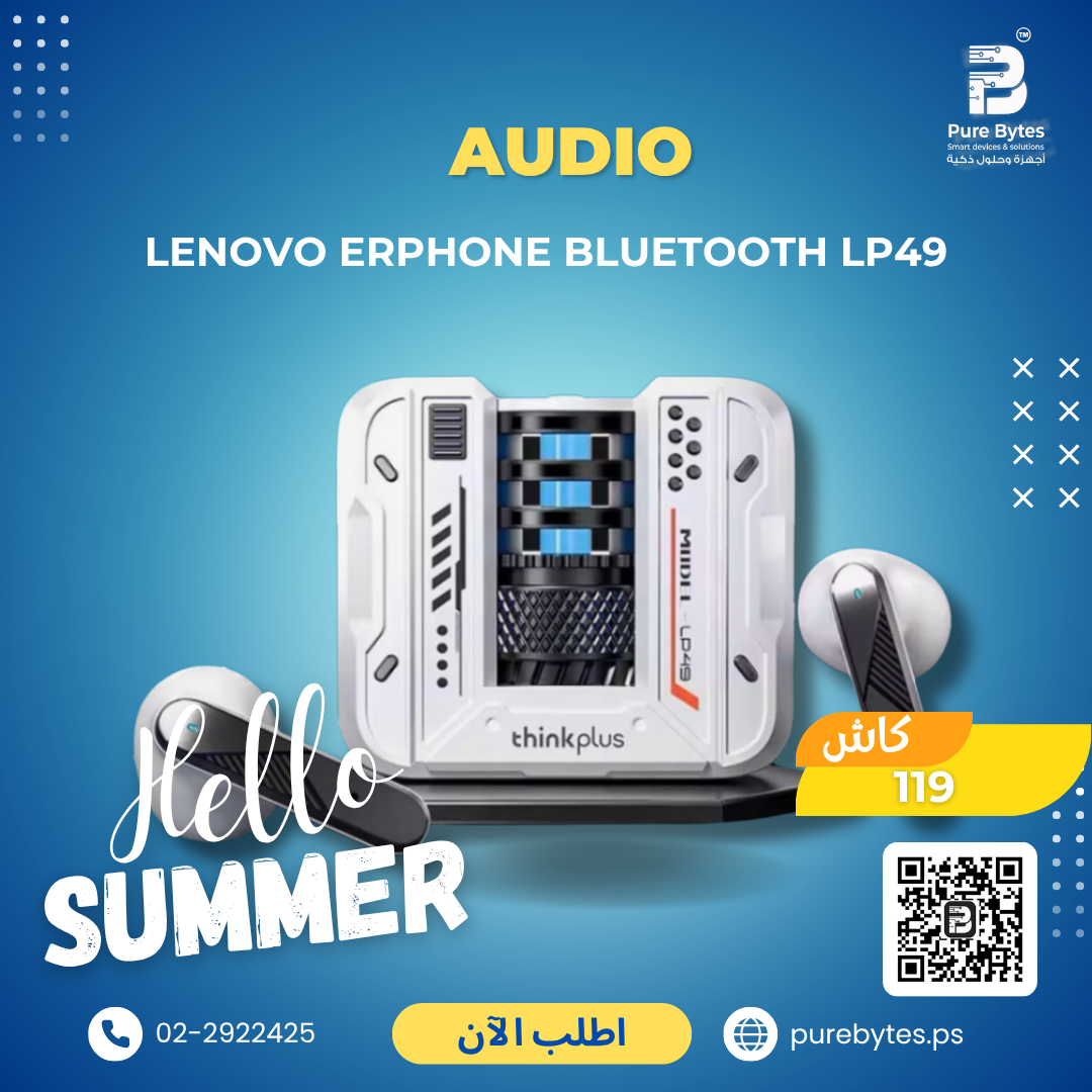 LENOVO ERPHONE BLUETOOTH LP49 | Audio - Lenovo