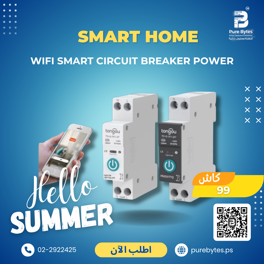 WIFI SMART CIRCUIT BREAKER POWER | Smart Home - TANGOU
