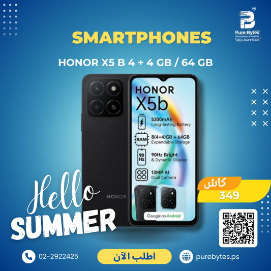 Honor X5 B 4 + 4 GB   64 GB | Smartphones - Honor