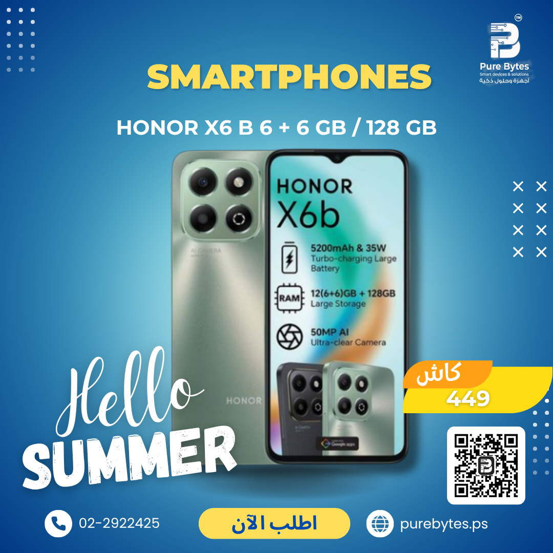 Honor X6 B 6 + 6 GB   128 GB | Smartphones - Honor