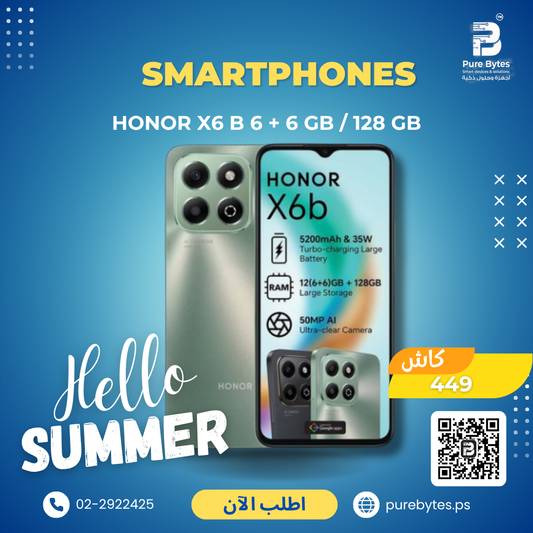 Honor X6 B 6 + 6 GB   128 GB | Smartphones - Honor