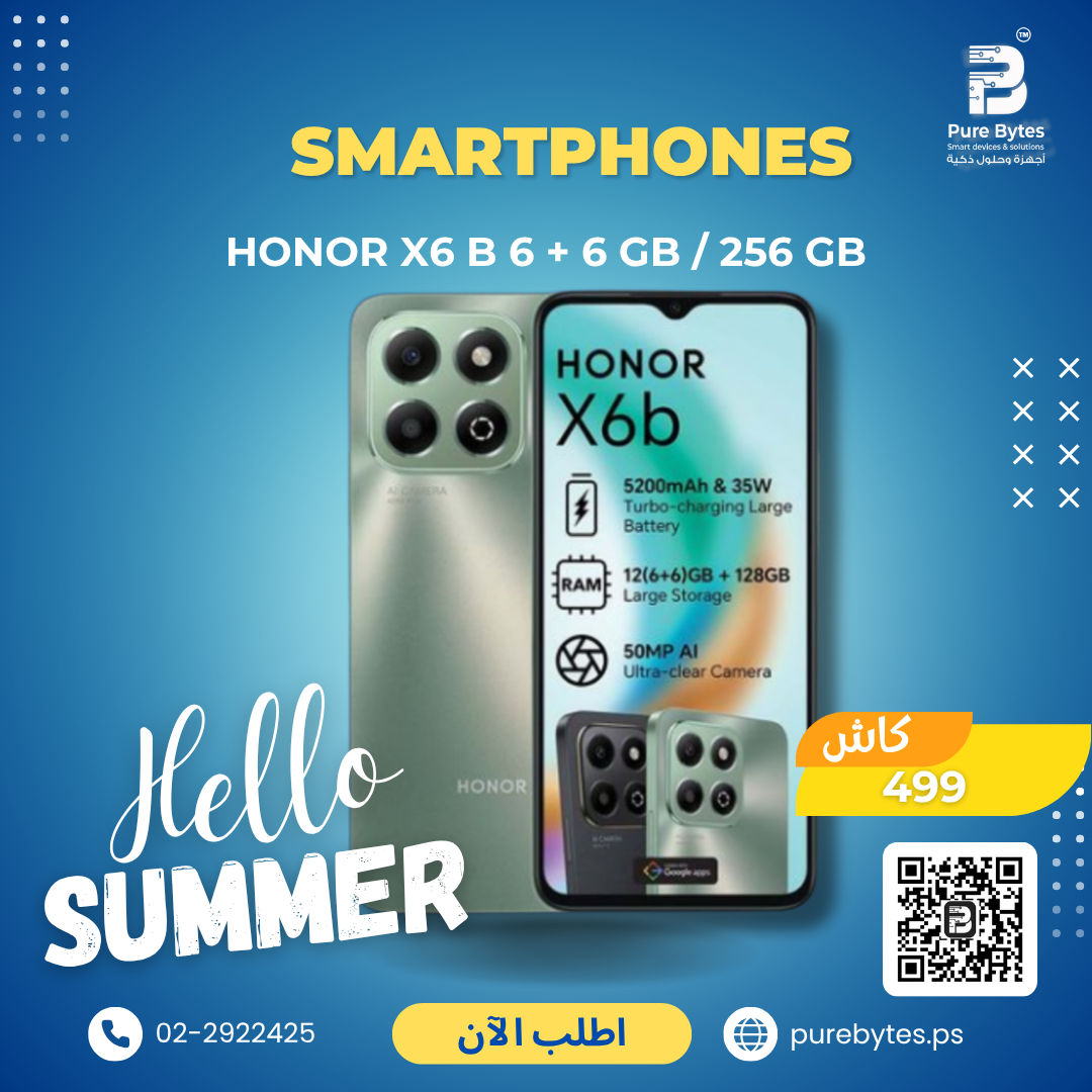 Honor X6 B 6 + 6 GB   256 GB | Smartphones - Honor