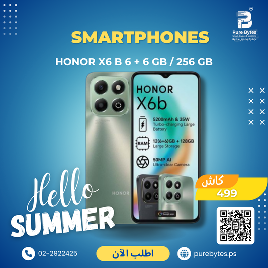 Honor X6 B 6 + 6 GB   256 GB | Smartphones - Honor
