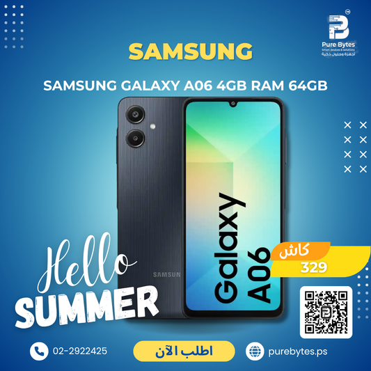 Samsung Galaxy A06 4GB RAM 64GB | Smartphones - Samsung