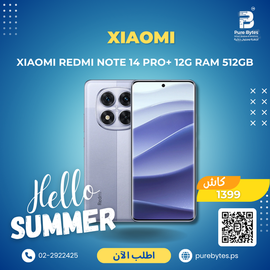 Xiaomi Redmi Note 14 Pro+ 12G RAM 512GB | Smartphones - Xiaomi
