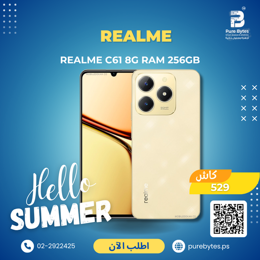 Realme C61 8G RAM 256GB | Smartphones - Realme