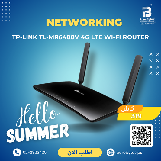 TP Link TL MR6400v 4G LTE Wi Fi Router | Networking - TP-Link