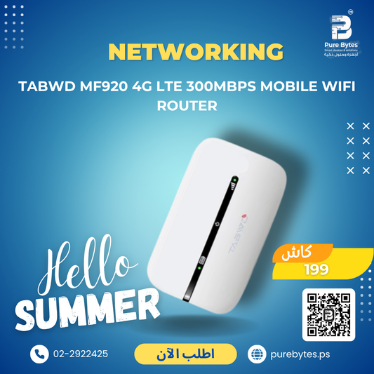 Tabwd MF920 4G LTE 300Mbps Mobile WiFi Router | Networking - Tabwd