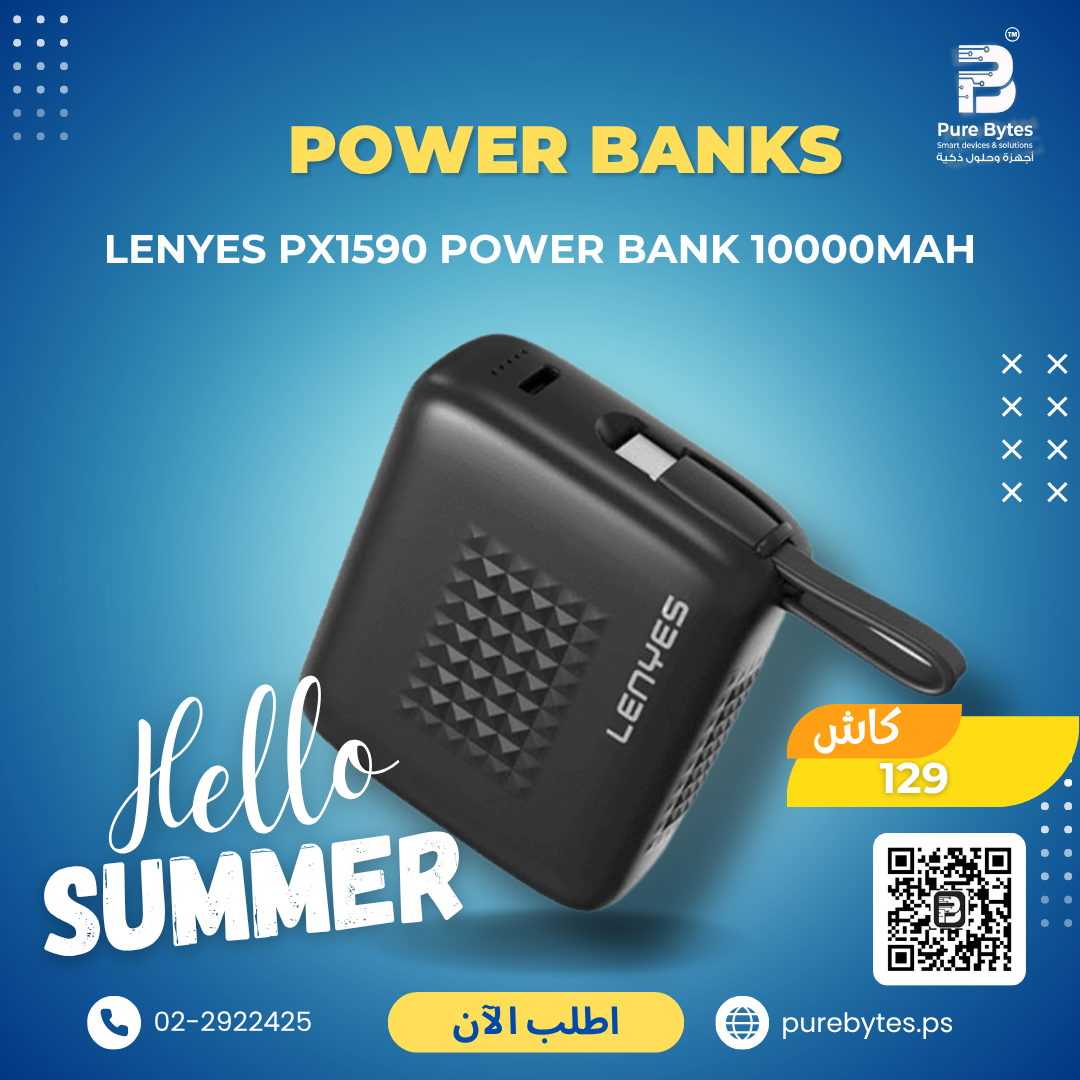 Lenyes PX1590 Power Bank 10000mAh | Power Banks - Lenyes