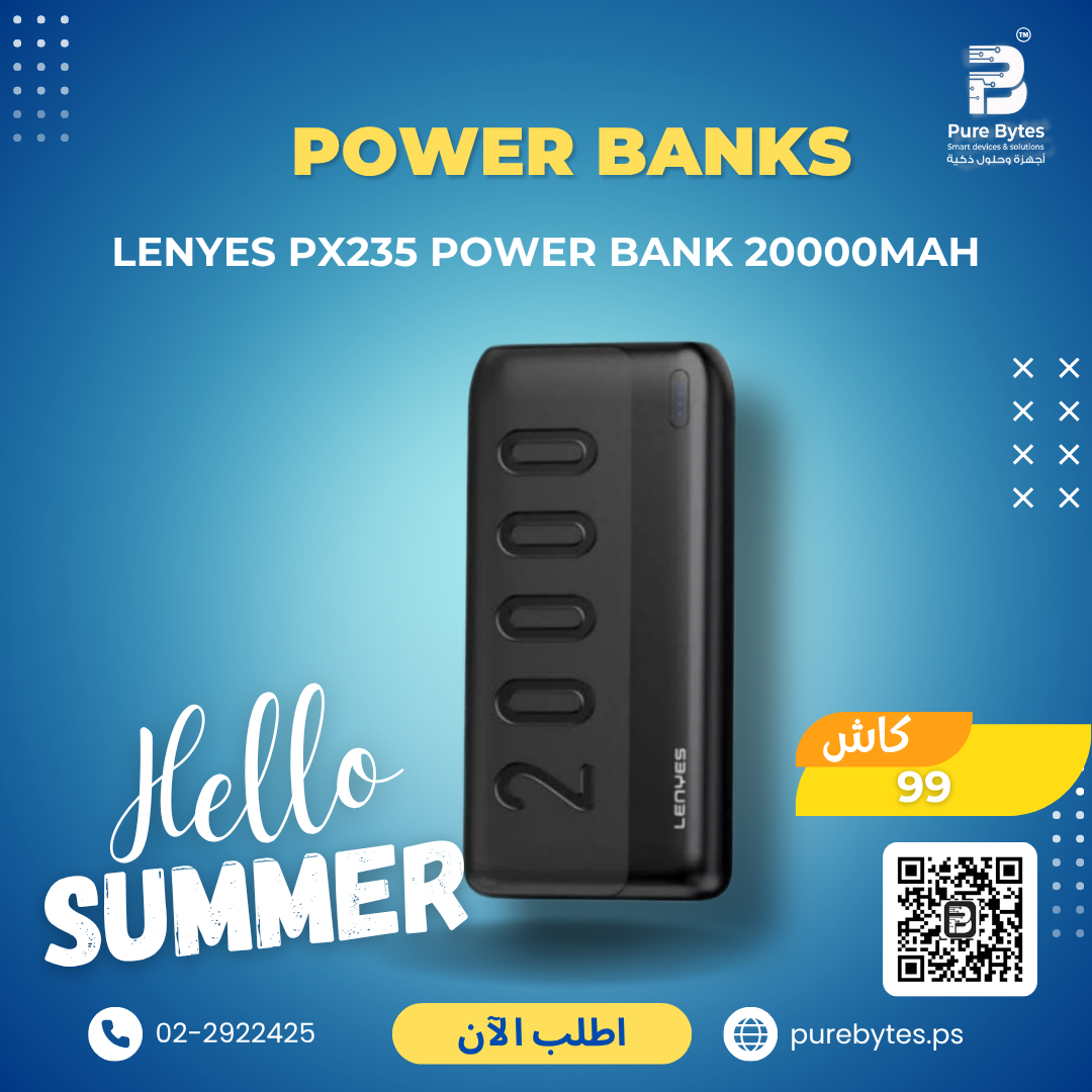 Lenyes PX235 Power Bank 20000mAh | Power Banks - Lenyes