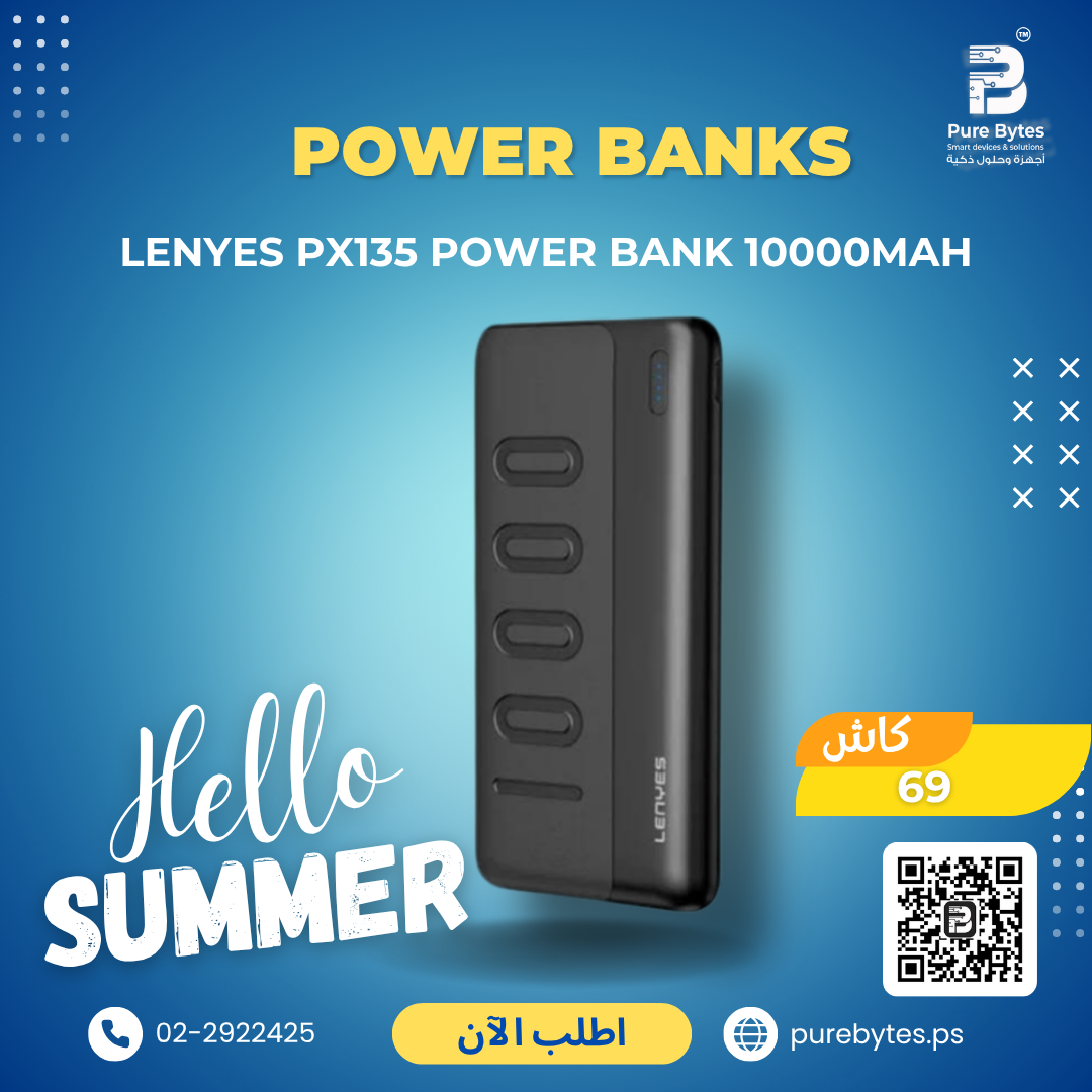 Lenyes PX135 Power Bank 10000mAh | Power Banks - Lenyes