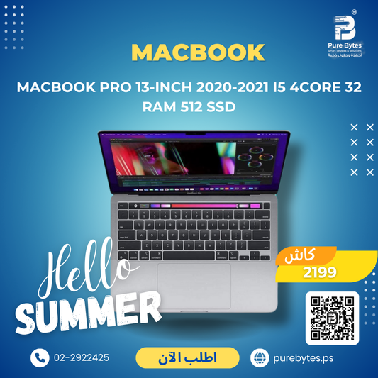 MacBook Pro 13 inch 2020 2021 i5 4core 32 RAM 512 SSD | Laptops - Apple