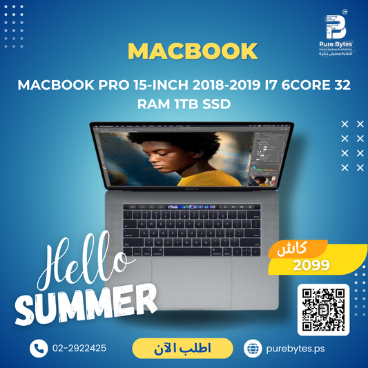 MacBook Pro 15 inch 2018 2019 i7 6core 32 RAM 1TB SSD | Laptops - Apple