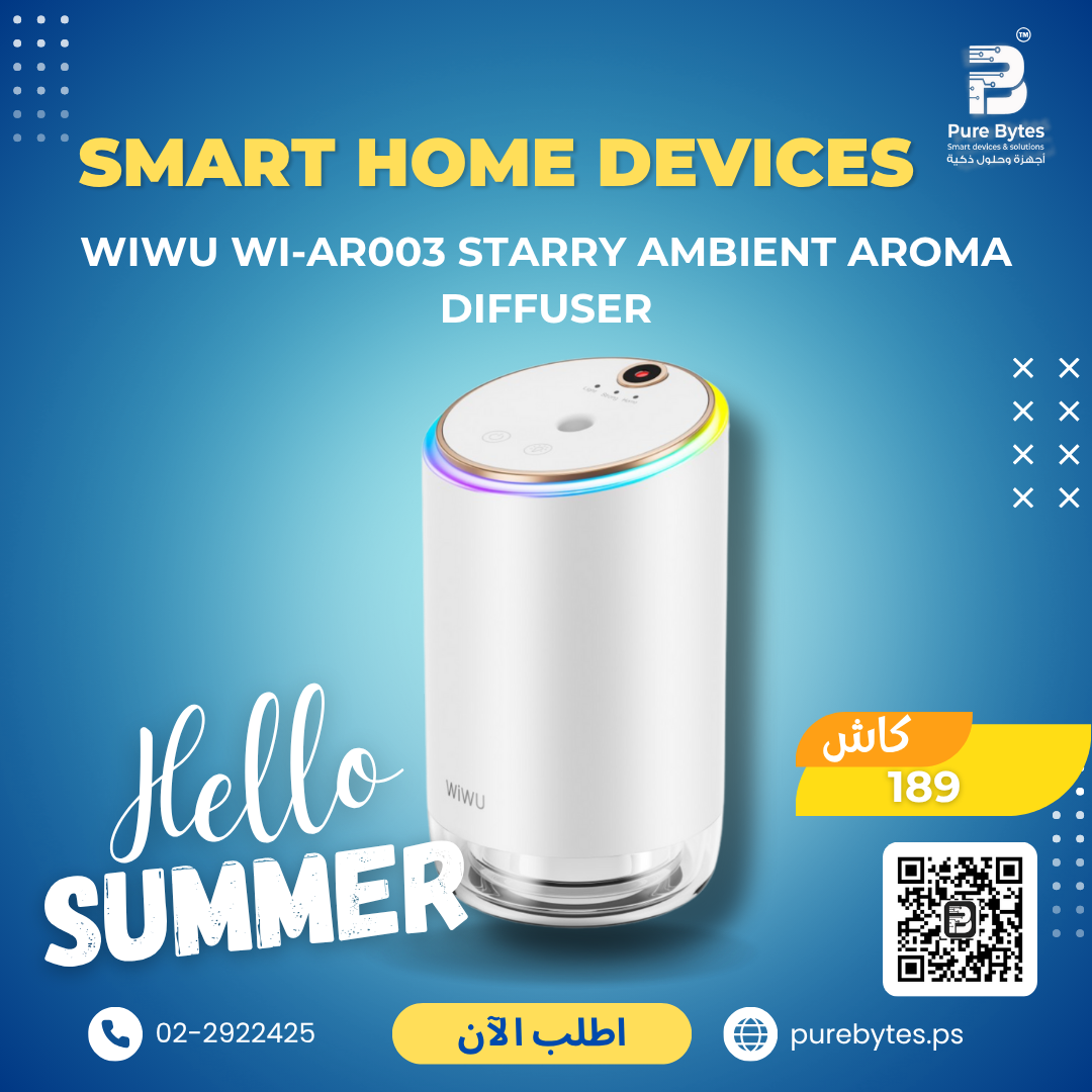 WiWU WI AR003 Starry Ambient Aroma Diffuser | Smart Home Devices - WiWU